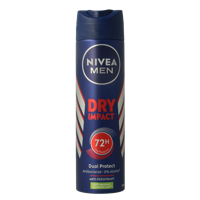 Men deodorant spray dry impact 150 Milliliter - thumbnail