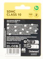 Intenso 3411460 SDHC-kaart 8 GB Class 10 - thumbnail