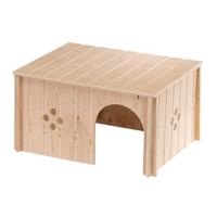 Ferplast knaaghuis sin 4647 hout - thumbnail