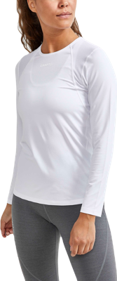 Craft 1908769 Adv Essence Ls Tee Wmn - White - L