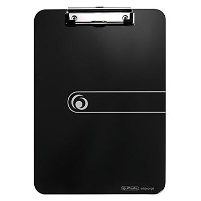 Herlitz Klembord 11205663 Opaak-zwart (b x h x d) 22.5 x 31.5 x 1.3 cm