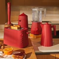 Alessi Plissé Broodrooster rood - thumbnail