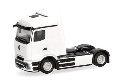 Herpa 318204-002 H0 Vrachtwagen Mercedes Benz EActros 600 ProCabin Streamspace trekker 2-assige, wit Herpa 318204-002 H0 Vrachtwagen Mercedes Benz EActros 600 ProCabin Streamspace trekker 2-assige, wit