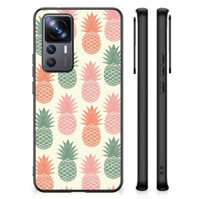 Xiaomi 12T | 12T Pro Back Cover Hoesje Ananas Xiaomi 12T | 12T Pro Back Cover Hoesje Ananas