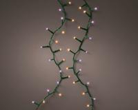 LED compact twinkel lights 750 paars en oranje lampjes - thumbnail