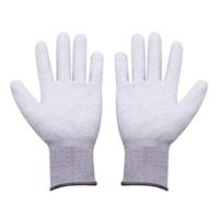 Quadrios ESD-handschoen Maat: L Polyamide, Polyurethaan - thumbnail