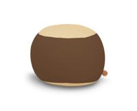 Terapy Stanley zitzak - Bruin + Zand | 70cm x 70cm x 80cm - thumbnail