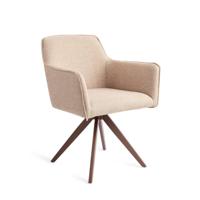 Jesper Home Eetkamerstoel 'Hofu' Draaibaar, Turn Brown, kleur Wild Walnut - thumbnail