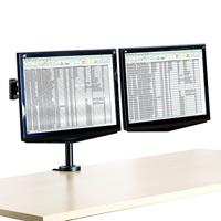 Fellowes Vista Series monitorarm, voor 2 schermen - thumbnail