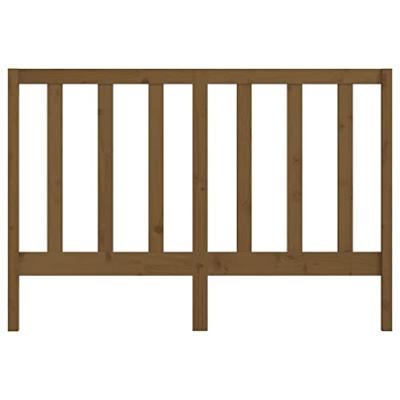 Hoofdbord 166x4x100 cm massief grenenhout honingbruin