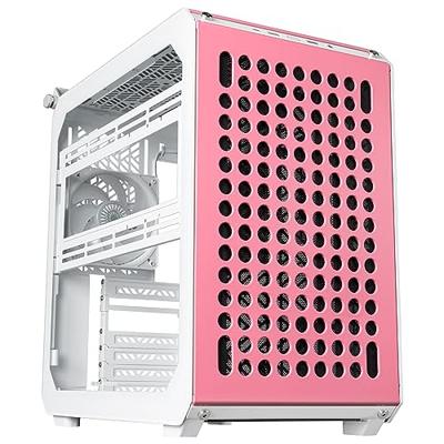 Cooler Master q500-dgnn-s00 qube 500 flatpack macaron edition atx, multi-color front, 120/ 140 mm