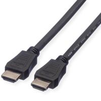 VALUE HDMI High Speed Cable met Ethernet M-M, LSOH, zwart, 2 m - thumbnail