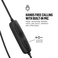 House of Marley Smile Jamaica Wireless 2 In-Ear Hoofdtelefoon, Geluidsisolerend, Bluetooth, 9 uur Speeltijd, Quick Charge, IPX-4 waterdicht, Microfoon, Rasta - thumbnail