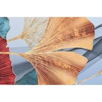 Schilderij DKD Home Decor 180 x 3 x 60 cm Modern Blad van een plant (2 Stuks) - thumbnail