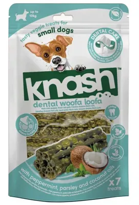 Hondensnack dental s mint/parsley zak 7st