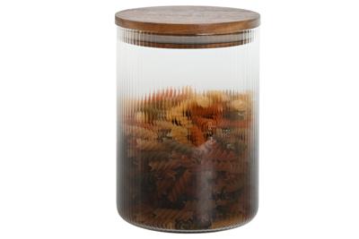 Set van 3 Potjes Home ESPRIT Grijs Natuurlijk Acacia Borosilicaatglas 900 ml 1,5 L 1,2 L 3 Onderdelen Set van 3 Potjes Home ESPRIT Grijs Natuurlijk Acacia Borosilicaatglas 900 ml 1,5 L 1,2 L 3 Onderdelen