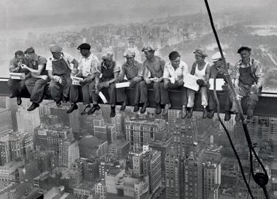 Lunch On A Skyscraper Poster 140x100cm Lunch On A Skyscraper Poster 140x100cm
