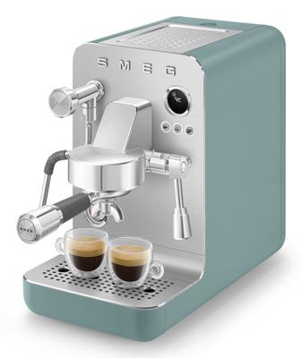 Smeg EMC02EGMEU Espresso apparaat Groen - thumbnail