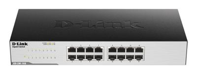 D-Link GO-SW-16G/E Netwerk switch 16 poorten 1 GBit/s D-Link GO-SW-16G/E Netwerk switch 16 poorten 1 GBit/s