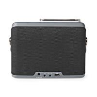 DAB+ Radio | Tafelmodel | DAB+ / FM | 2.4 " | Kleurenscherm | Batterij Gevoed / Netvoeding | Digitaal | 24 W | Bluetooth® | Koptelefoonoutput | Wekker | Slaaptimer | Handgreep | Zwart - thumbnail