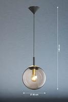 Fischer & Honsel Hanglamp met glasDini Ø 30cm - 60432 - thumbnail