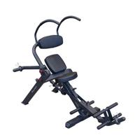 Body-Solid GAB300 Black Semi Recumbent Ab Bench - thumbnail