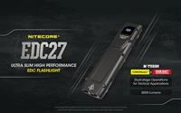 Nitecore EDC27 Ultra Slim EDC zaklamp - thumbnail