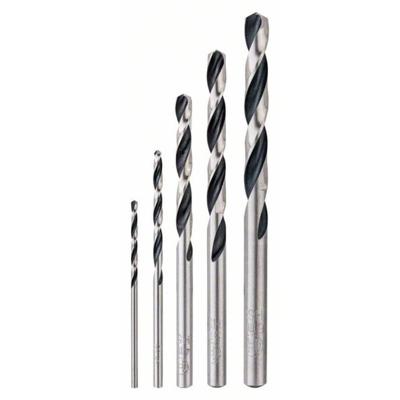 Bosch Accessories 2608577345 2608577345 HSS Metaal-spiraalboorset 3 mm, 4 mm, 5 mm, 6 mm, 2 mm Gebruineerd DIN 338 Cilinderschacht 1 set(s)