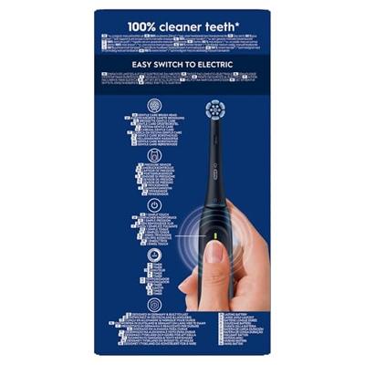 Oral-B iO 2 Volwassene Roterende tandenborstel Zwart