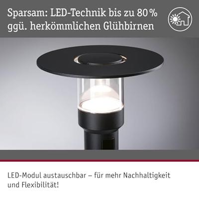 Paulmann 94835 Sienna Staande LED-tuinlamp LED 9 W Antraciet Paulmann 94835 Sienna Staande LED-tuinlamp LED 9 W Antraciet