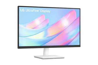 LG 27US500 Monitor 27 inch 4K, IPS, 3840 x 2160, HDR 10, DCI-P3 90%, 60Hz, 5ms (GtG), FreeSync, HDMI 2.0, DisplayPort, hoofdtelefoonuitgangen, Reader Mode, Flicker Safe, wit