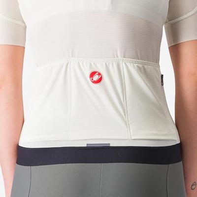 Castelli Espresso fietsshirt korte mouw wit dames L