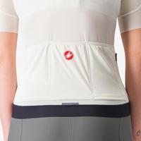 Castelli Espresso fietsshirt korte mouw wit dames L - thumbnail