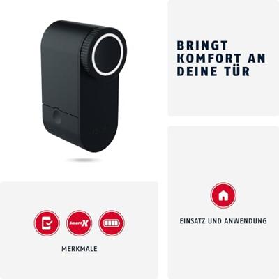 Bluetooth deurslot - ABUS - LOXERIS One CFA4100 BK - Smart Mechanisme - Zwart - Toegangsdeling