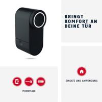 Bluetooth deurslot - ABUS - LOXERIS One CFA4100 BK - Smart Mechanisme - Zwart - Toegangsdeling - thumbnail