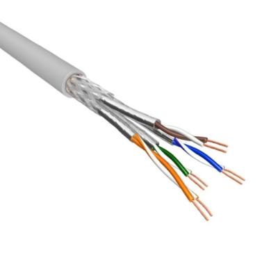 Cat6 S/FTP Kabel - patchkabel - AWG26 - LSZH - Licht Grijs - 500m - soepel Cat6 S/FTP Kabel - patchkabel - AWG26 - LSZH - Licht Grijs - 500m - soepel