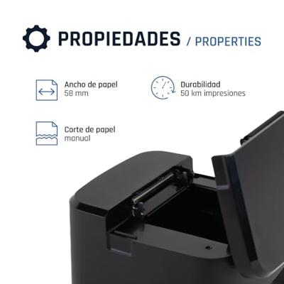 Thermische Printer iggual IGG318836 Monochrome Thermische Printer iggual IGG318836 Monochrome