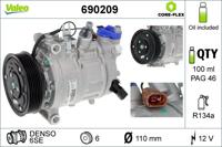 Compressor, airconditioning 690209 - thumbnail