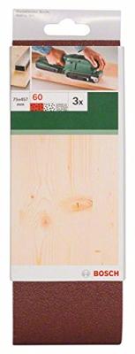 Bosch Accessoires Schuurband 75X457mm | G60 | Rw | Ongeperf | Span | 3-delig - 2609256205