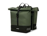double rolltop bag 38L recycled groen - thumbnail