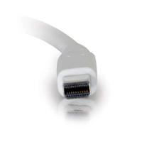 1m Mini DisplayPort to DisplayPort Adapter Cable 4K UHD - White - DisplayPort kabel - Mini DisplayPort (M) naar DisplayPort (M) - 1 m - wit - thumbnail