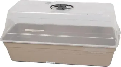 EasyDay Growhouse Set - 39 cm Pebble (Beige) | Duurzaam kweken, waar je maar wilt