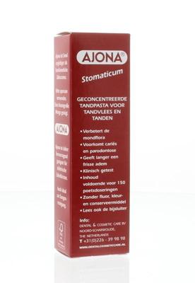 Ajona Stomaticum tandpasta ajona 25 Milliliter Ajona Stomaticum tandpasta ajona 25 Milliliter