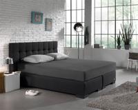 Dreamhouse Enkel Jersey 135 gr. Hoeslaken Antraciet 160/180 x 200 cm - thumbnail