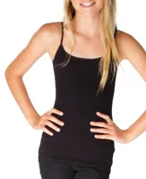 Meisjes hemdje spaghetti bandjes - Natasja - Microfiber - Onderhemd kind - aansluitend - singlet - thumbnail