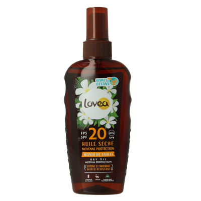 Lovea Dry oil medium protection tahiti monoi SPF20 150 Milliliter