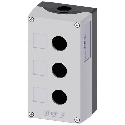 Siemens 3SU1803-0AA00-0AB1 3SU18030AA000AB1 Lege behuizing 3 inbouwplaatsen (l x b x h) 154 x 85 x 64 mm Zonder markering Grijs 1 stuk(s) Siemens 3SU1803-0AA00-0AB1 3SU18030AA000AB1 Lege behuizing 3 inbouwplaatsen (l x b x h) 154 x 85 x 64 mm Zonder markering Grijs 1 stuk(s)