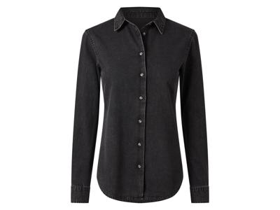 esmara Denim dames blouse (Zwart, 44)