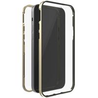 White Diamonds 360 Glas Cover Voor Apple IPhone 14 Pro Goud - thumbnail