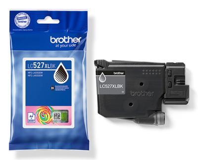 Brother LC527XLBK inktcartridge 1 stuk(s) Origineel Hoog (XL) rendement Zwart - thumbnail